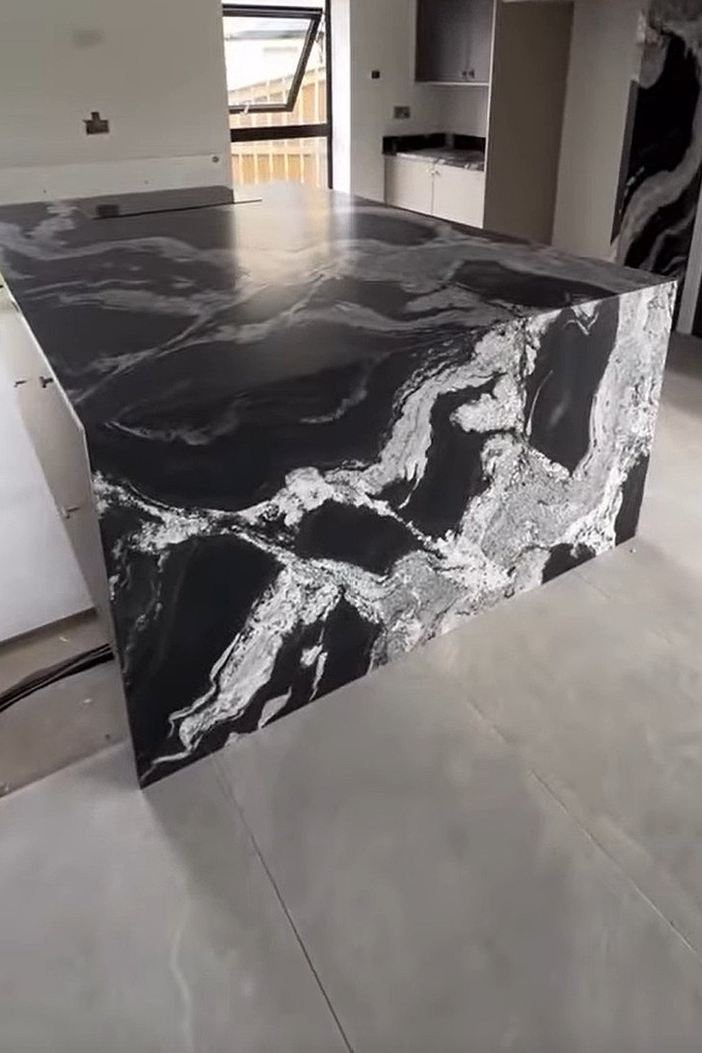 Polished granite worktop installed in Wallsend by RH Stone Surfaces