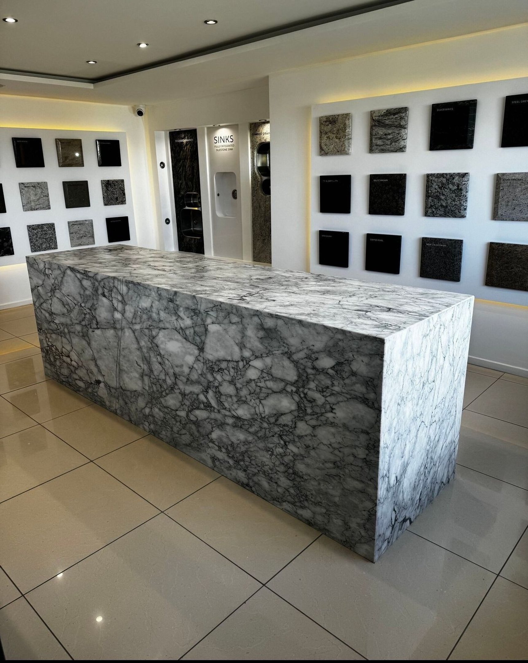 Premium quartzite worktops by RH Stone Surfaces